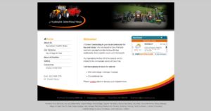 farm contractor web design