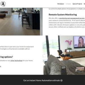 Auckland website design for Automation Associates