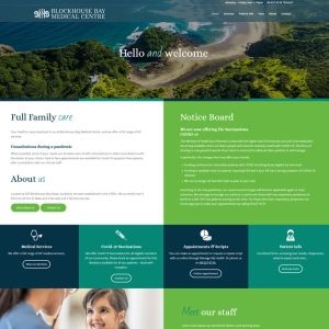 Auckland medical centre web design