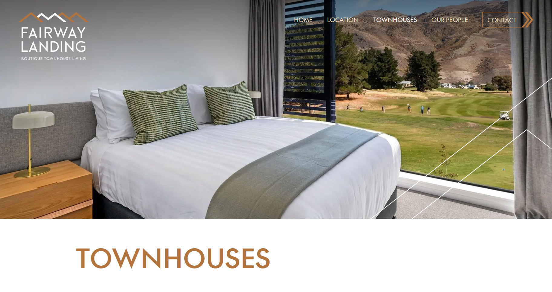 NZ housing developer - custom wordpress website design