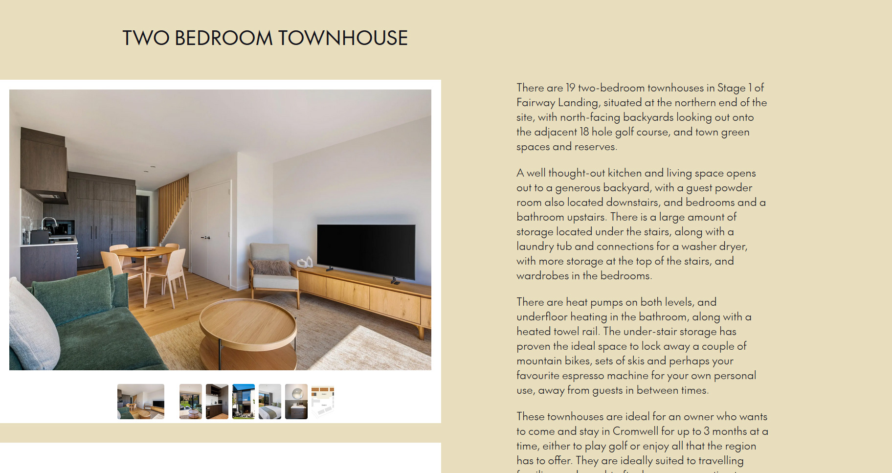 NZ housing developer - custom wordpress website design